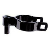 Galvanized Steel Male Hinge w/ Hardware - Black