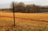 3' x 100' Welded Wire Dog Fence-14 ga. galvanized steel core; 12 ga after Black PVC-Coating, 2" x 2" Mesh