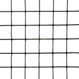 6' x 100' Welded Wire Dog Fence-19 ga. galvanized steel core; 17 ga after Black PVC-Coating, 1" x 1" Mesh