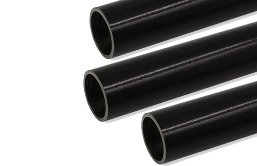 Three 18 gauge  black steel pipes.