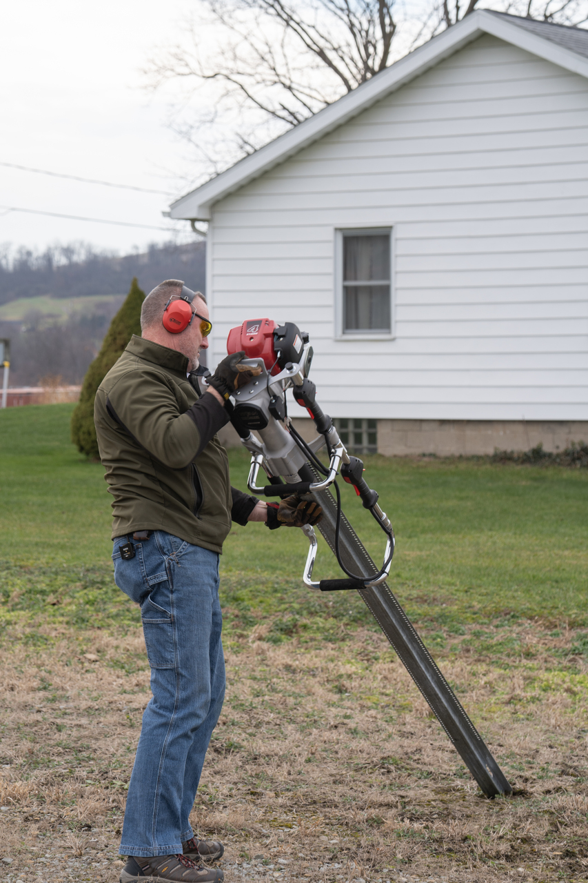 Powerful & Portable Commercial Post Driver | Easy Pet Fence