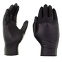 Black Nitrile Disposable Gloves Latex and Powder Free - Large