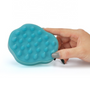 Scalp Massager Shampoo Brush Dandruff Removal Scalp Care & Hair Growth [Blue]