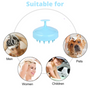 Scalp Massager Shampoo Brush Dandruff Removal Scalp Care & Hair Growth [Blue]