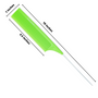 Weaving Highlight Rat Tail Stylist Comb for Hair Highlighting and More [Green]