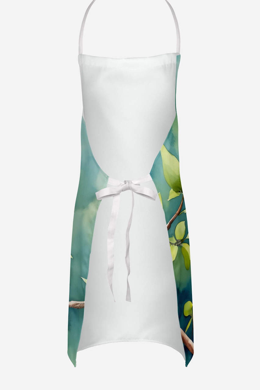 Golden-Crest Cockatoo Apron - Animal Decor