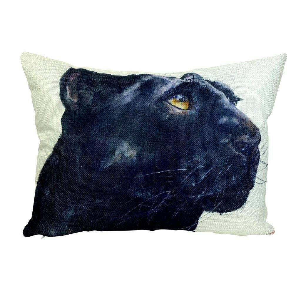 black panther throw pillow
