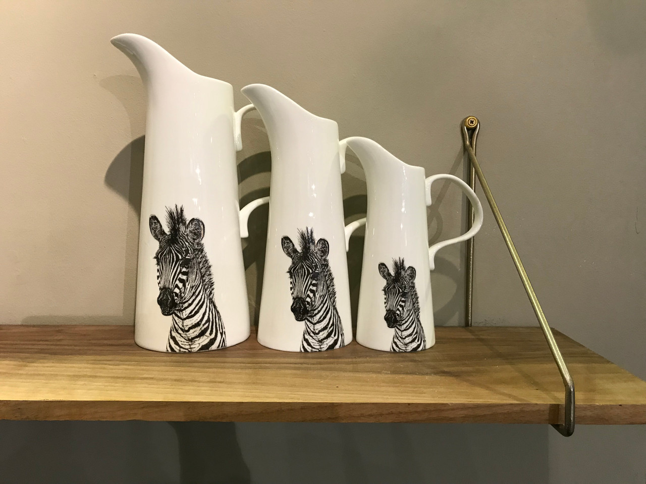 Pitcher Zebra Zebra Pitcher - Animal Decor