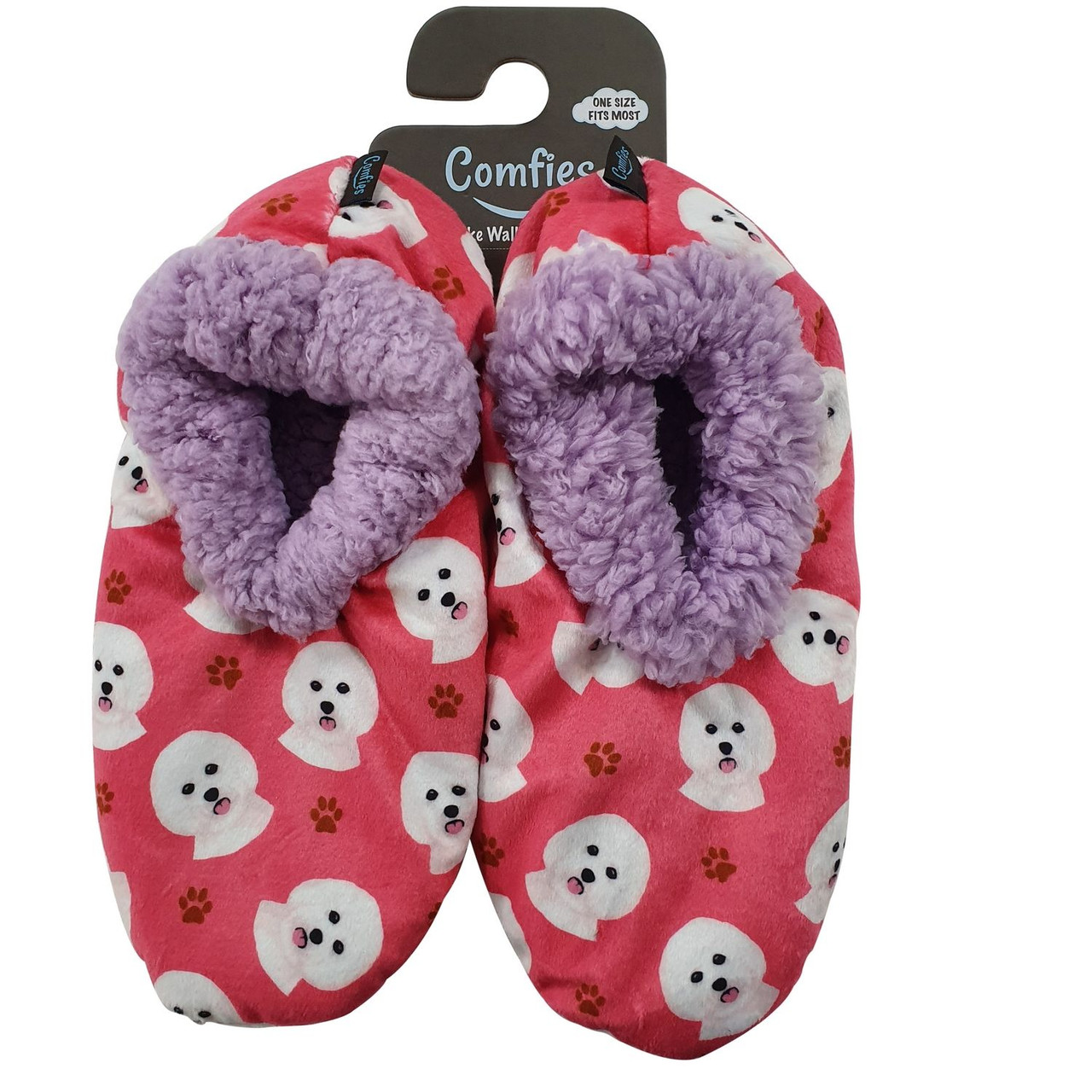 bichon slippers