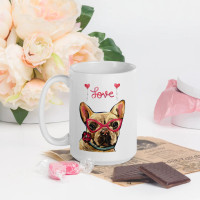 French Bulldog Love - Valentine Mug French Bulldog Love - Valentine Mug