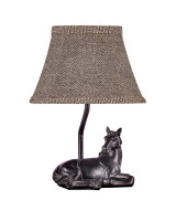 Black Horse Lying Down Table Lamp Black Horse Lying Down Table Lamp