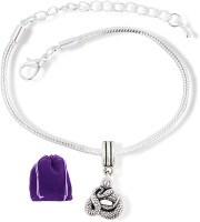 Silver Coiled Snake Bracelet Silver Coiled Snake Bracelet