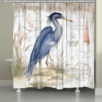Blue Heron Shower Curtain Blue Heron Shower Curtain