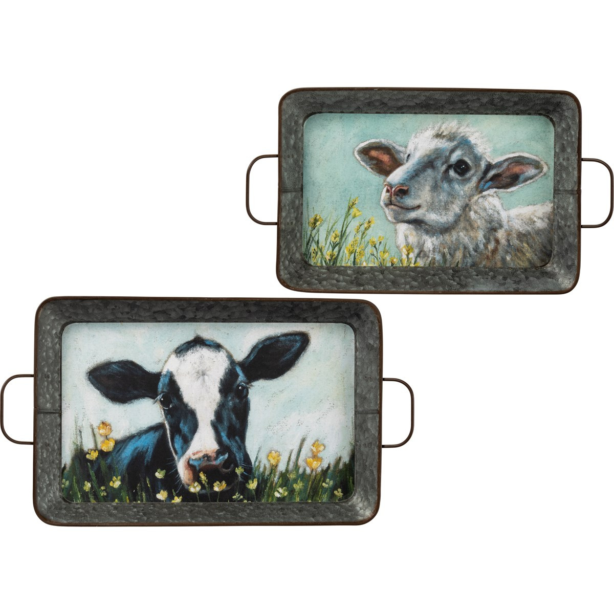 Farm Animal Décor Farmhouse Kitchen Accessories Serveware Animal