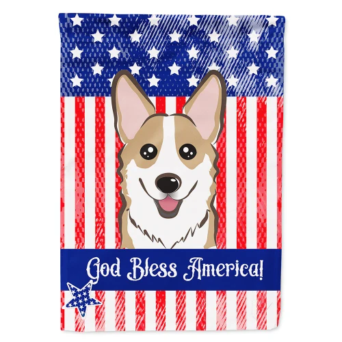 Patriotic Corgi Flag