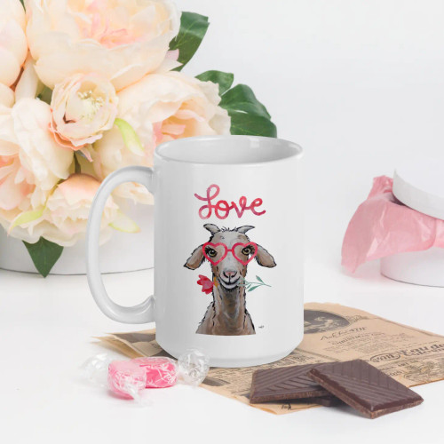 Goat Love Valentine Mug