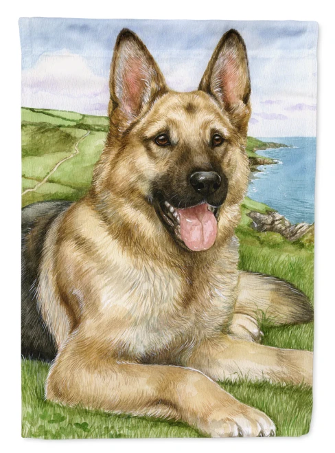 German Shepherd Flag