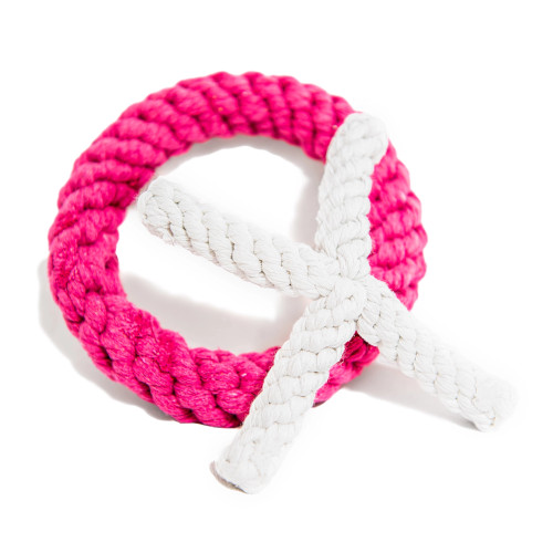XO Rope Valentine's Day Dog Toy