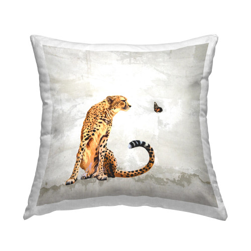 Cheetah Throw Pillow