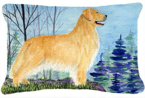 Golden Retriever Throw Pillow