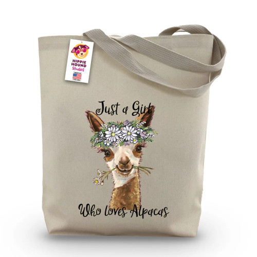 Girl Who Loves Alpacas