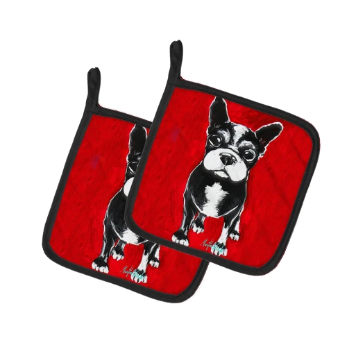Boston Terrier Potholder