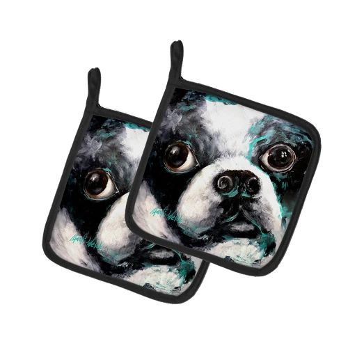 Boston Terrier Dog Potholder