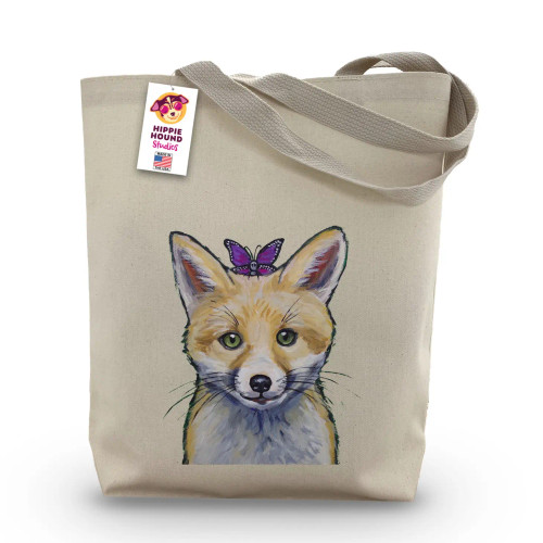 Fox & Butterfly Tote