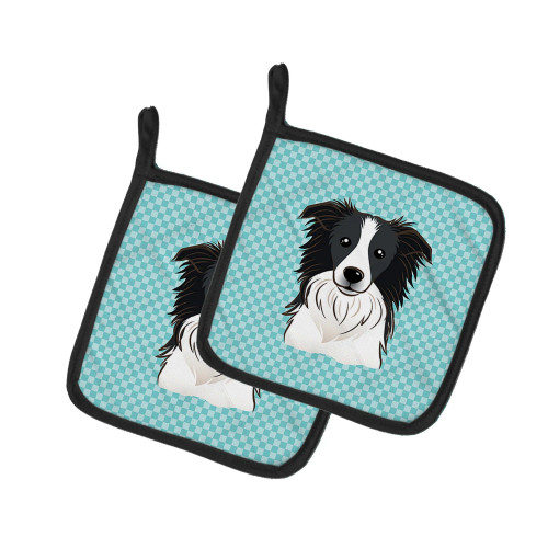 Border Collie Potholder