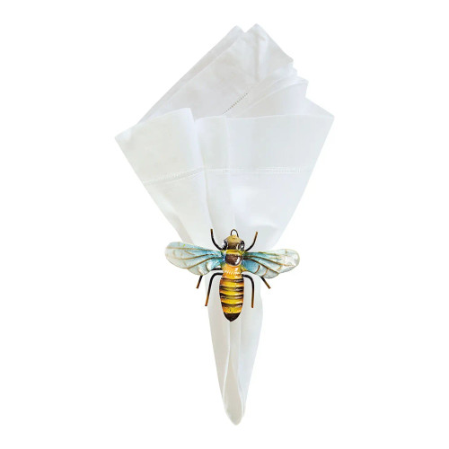 Bee Napkin Ring - Set of 4 