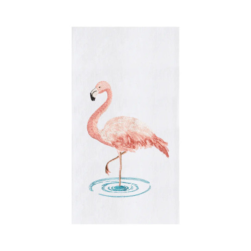 Flamingo Pose Kitchen Towel