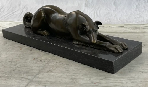 Greyhound Bronze Sculpture