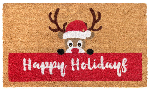Rudolph Welcome Doormat