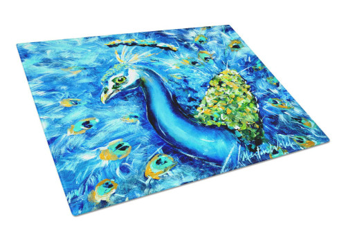 Peacock Cutting Board
