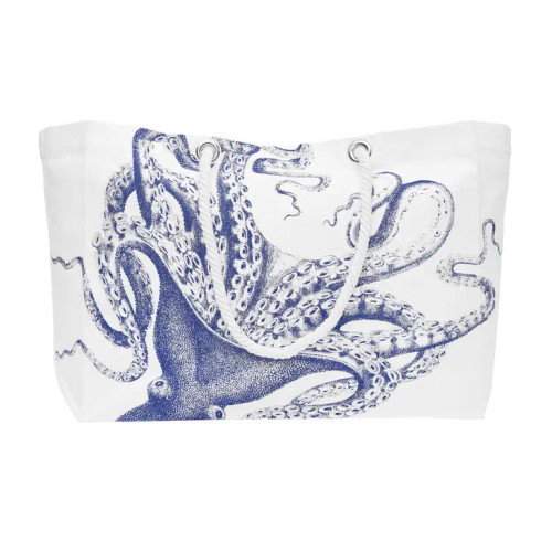Blue Octopus Boat Bag