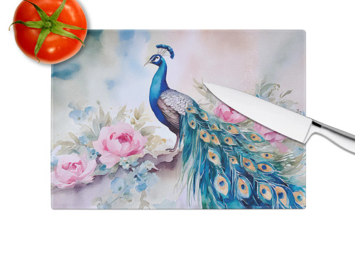 Peacock Cutting Board