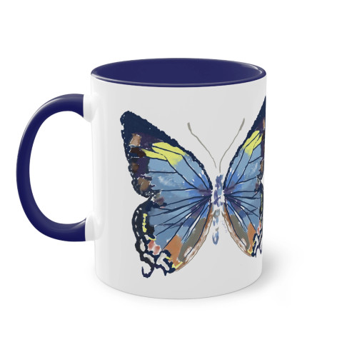 Blue Butterfly Mug
