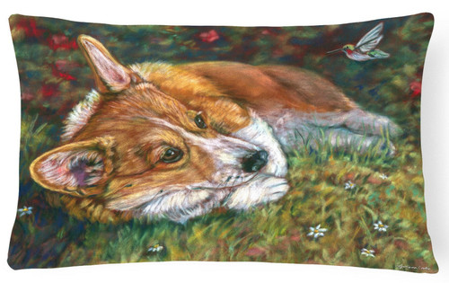 Corgi Pillow / Hummingbird Pillow