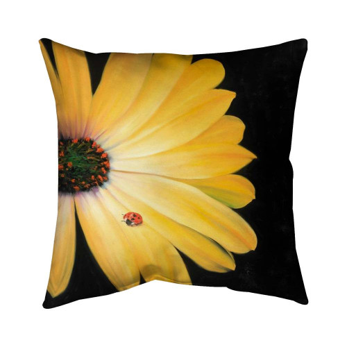 Ladybug Throw Pillow