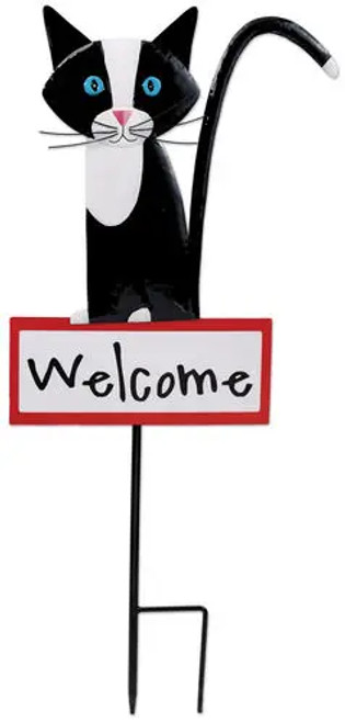 Cat Welcome Sign