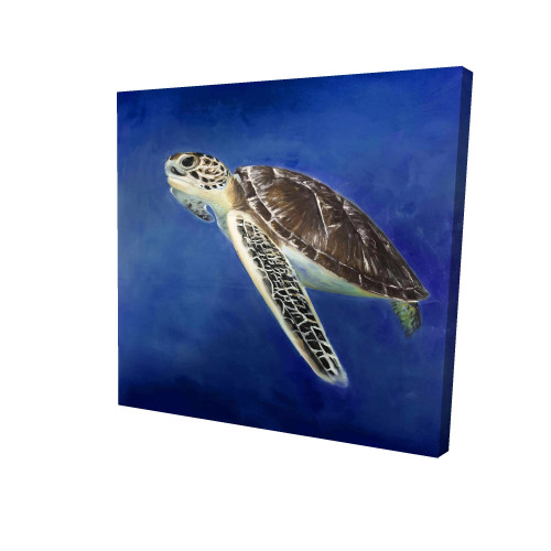 Sea Turtle Canvas Art Print