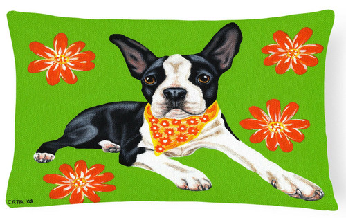 Boston Terrier Throw Pillow