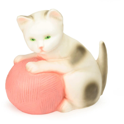 Cat Lamp - with Pink Yarn