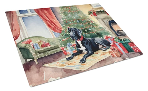 Christmas Great Dane Cutting Board