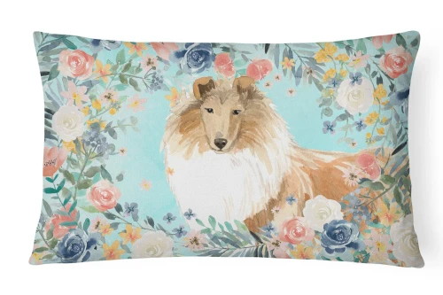 Collie Throw Pillow