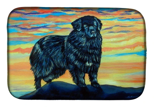 Newfoundland Dog Dish Mat