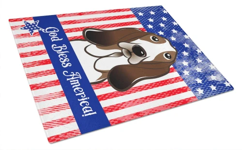 Patriotic Basset Hound Cutting Board