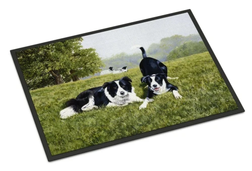 Border Collie Doormat