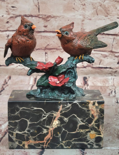 Cardinal Bronze Sculpture