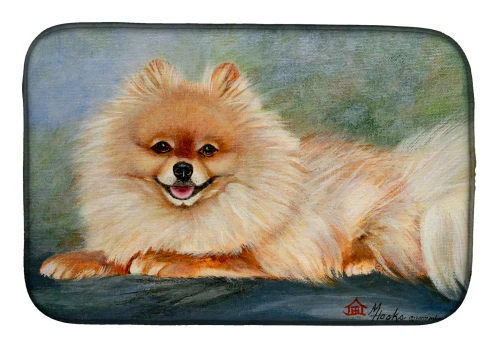 Pomeranian Dish Mat